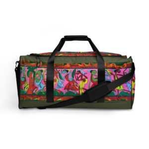 cgk.ink baggage Bengal Patachitra Duffle Bag Bengal Patachitra Duffle Bag the ART of INDIA cgk.ink
