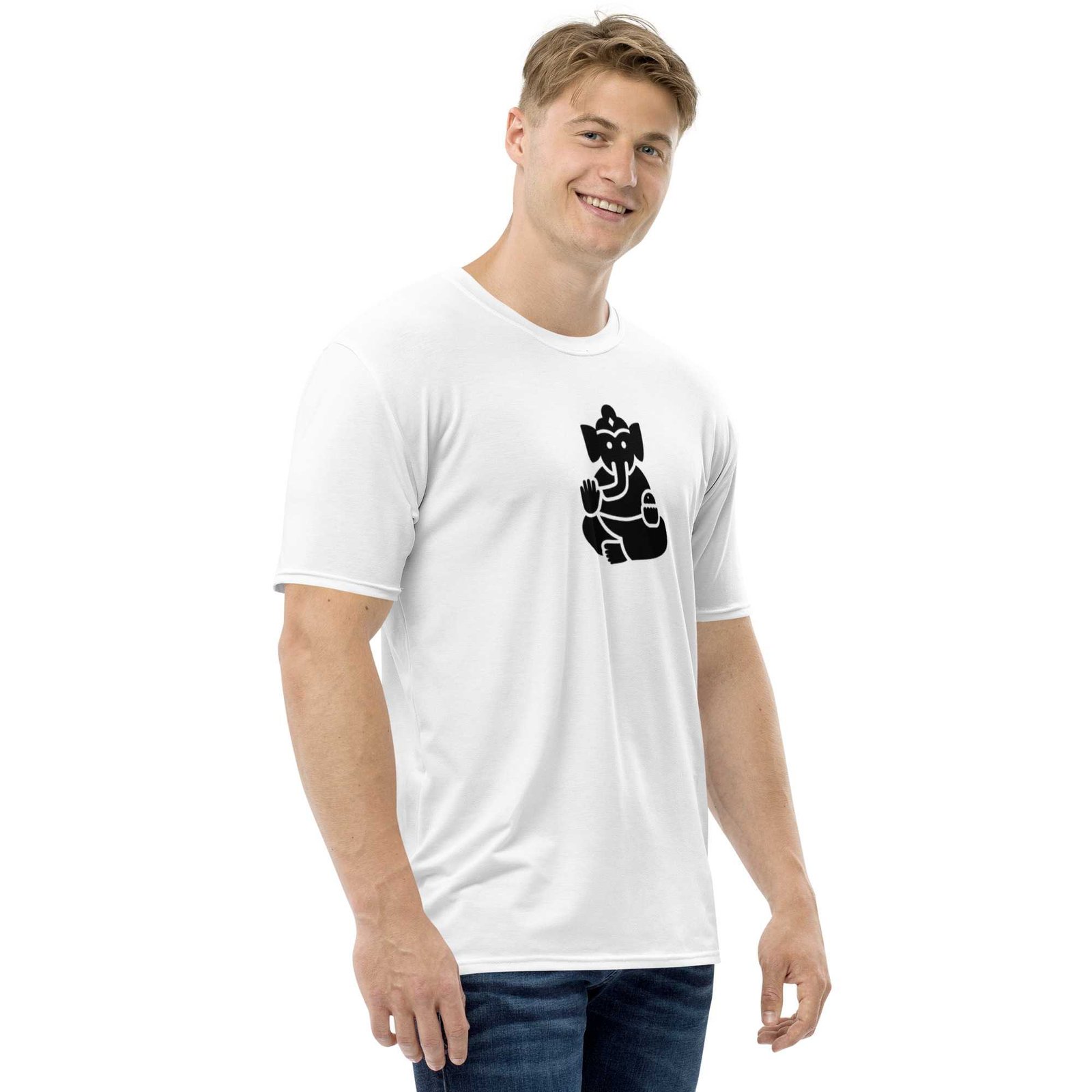 Ganesha Men's T-shirt - Image 4
