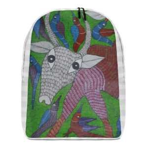 Gond Style Cattle Minimalist Backpack ACCESSORIES & GIFTS cgk.ink