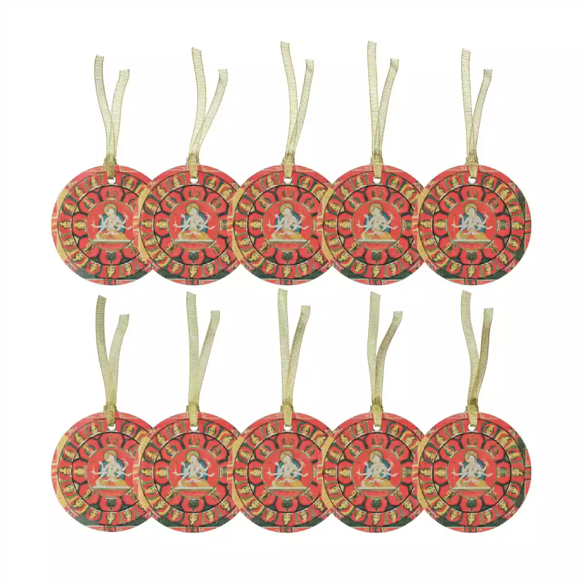Ngor Mandala Glass Ornament Bundles - Image 13