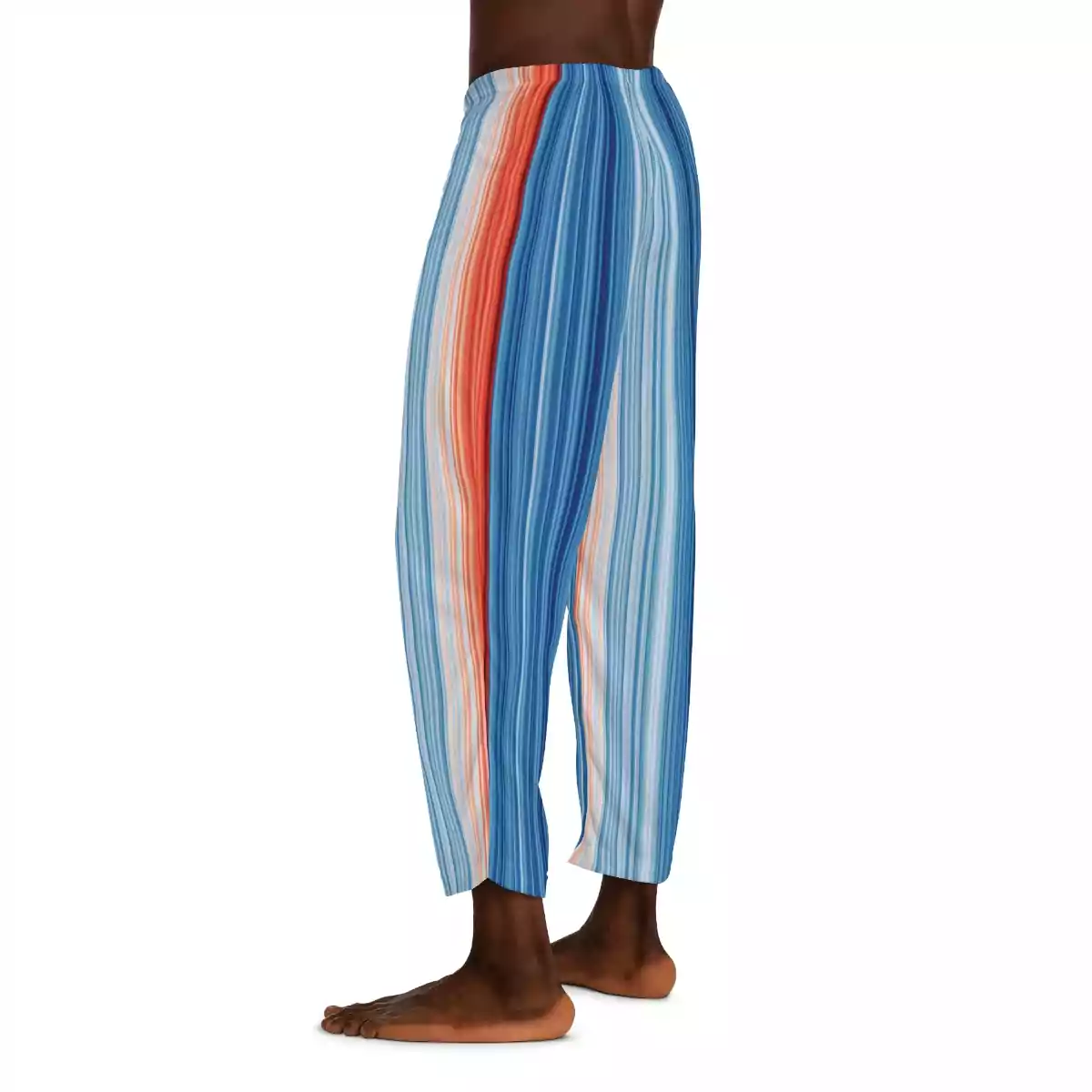 Global Warming Stripes Men's Pajama Pants - Image 17