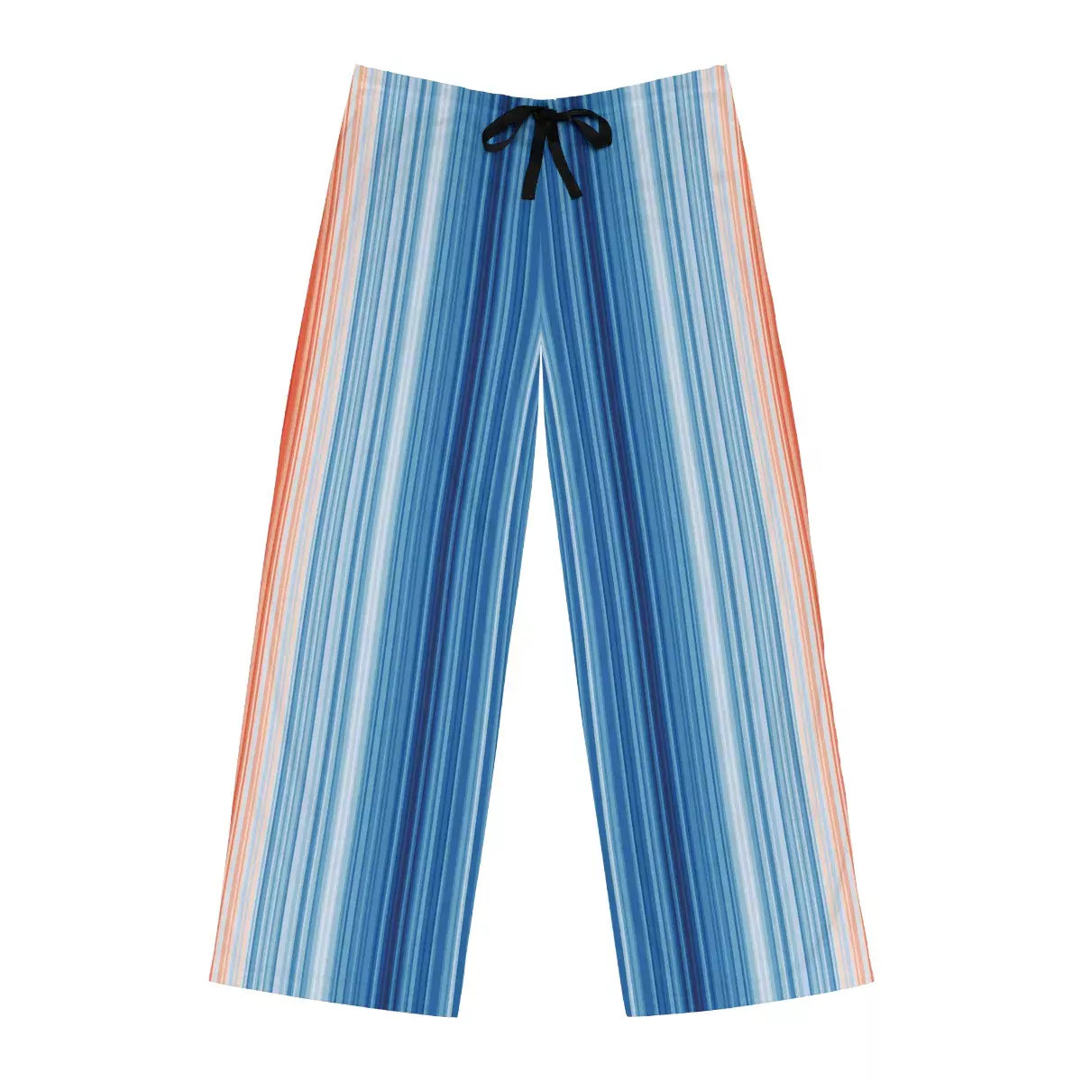 Global Warming Stripes Men's Pajama Pants - Image 13