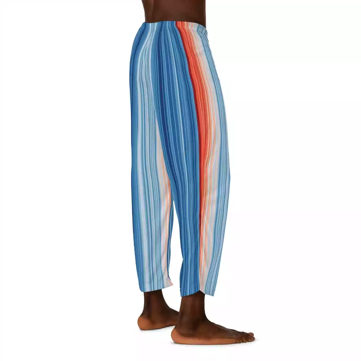 Global Warming Stripes Men's Pajama Pants - Image 6