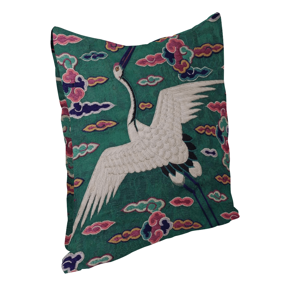 Soaring Crane Decorative Pillowcase - Image 2