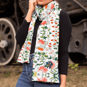 Jardins Velvet Scarf ACCESSORIES cgk.ink