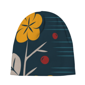 Flower Walk Crochet Beanie