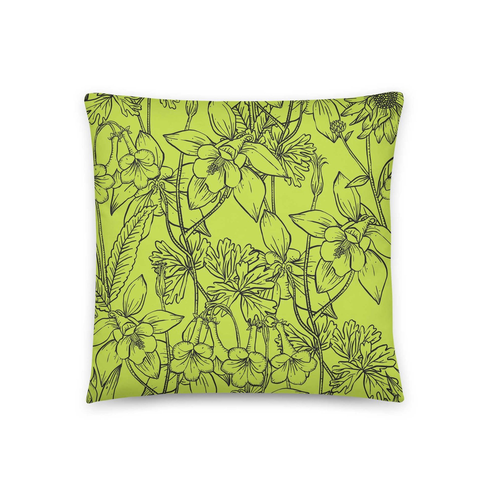 cgk.ink modern Modern Yellow Pillow Modern Yellow Pillow BED & BATH cgk.ink