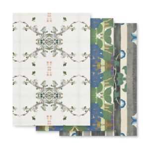 Japanese Floral Patterns Wrapping Paper Sheets ACCESSORIES & GIFTS cgk.ink