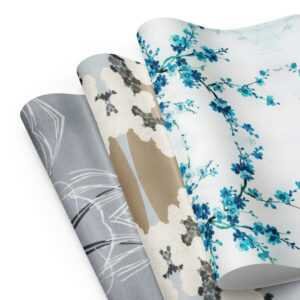 Japanese Botanical Wrapping Paper Sheets ACCESSORIES & GIFTS cgk.ink