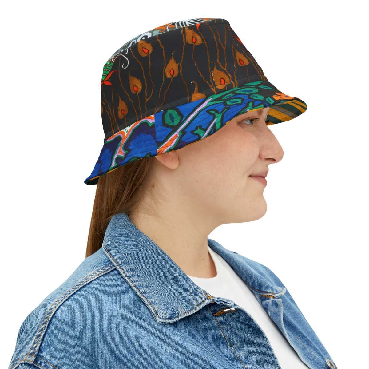 cgk.ink abstract Oceans Garden Bucket Hat Oceans Garden Bucket Hat E. A. Séguy cgk.ink