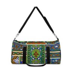 Turquoise Temple Duffel Bag ACCESSORIES & GIFTS cgk.ink