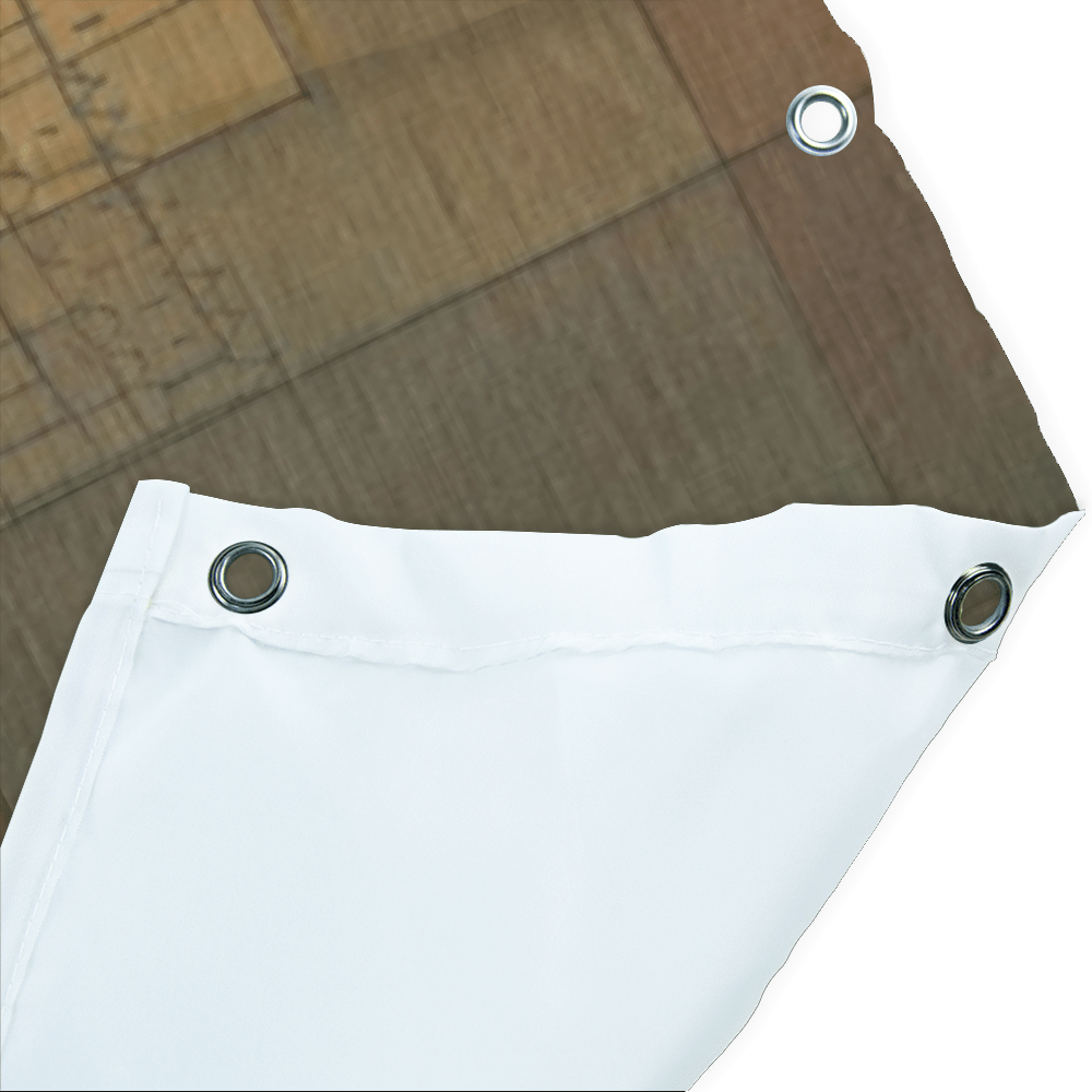 Klee: Polyphonic Architecture Custom Shower Curtain - Image 4