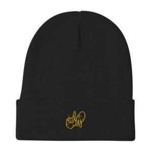 LA Embroidered Beanie HATS cgk.ink