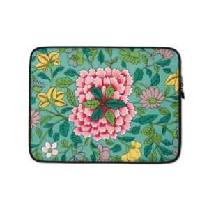 Racinet: Jade Flower (detail) Laptop Sleeve ACCESSORIES & GIFTS cgk.ink
