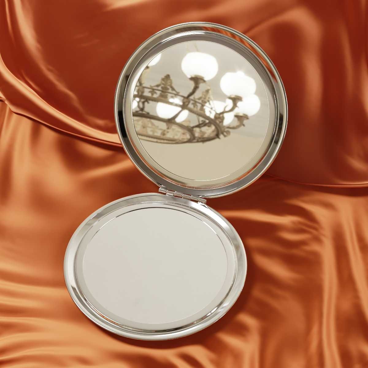 Serene Buddha Compact Travel Mirror - Image 5