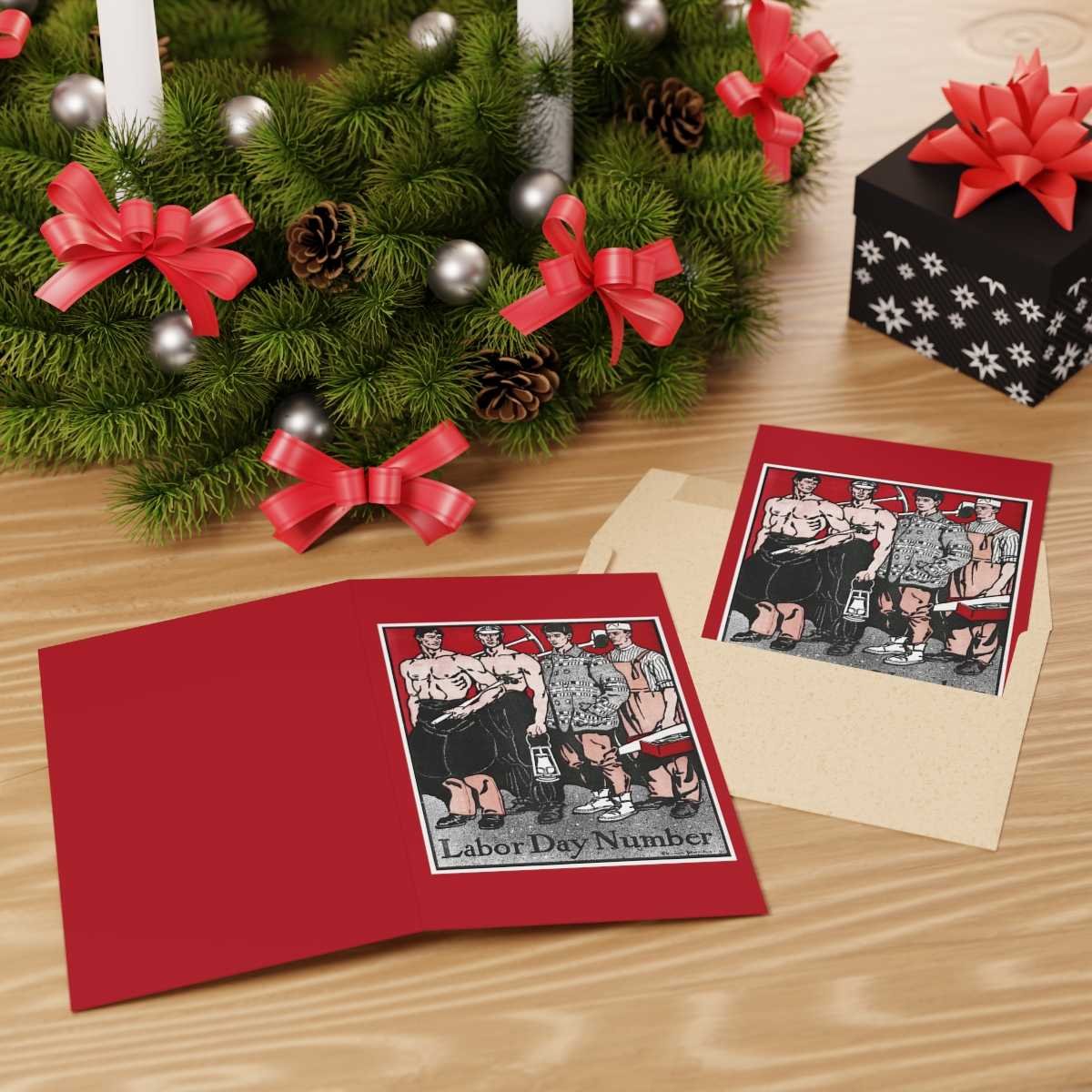 Edward Penfield: "The Labor Day Number" Greeting Cards - Image 7