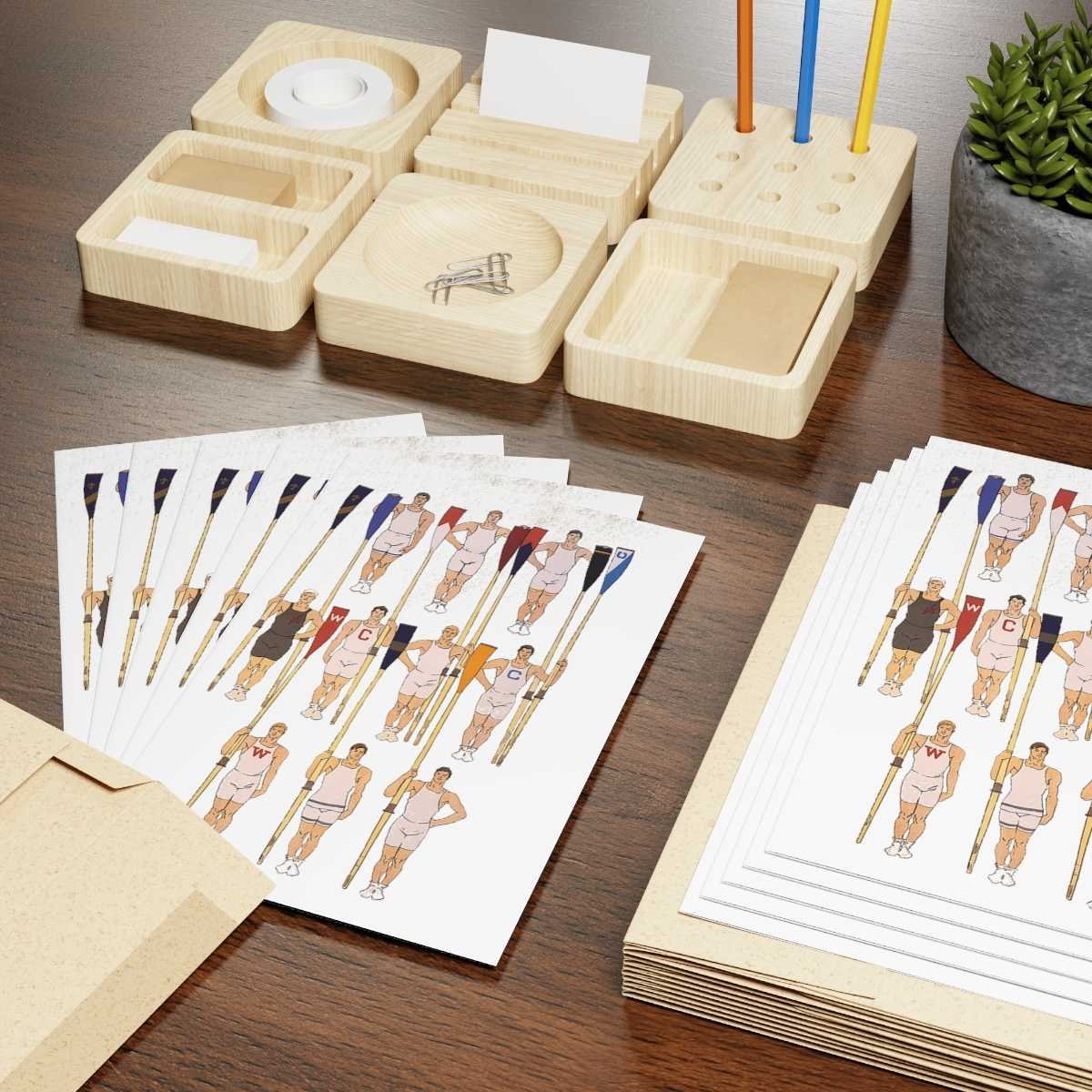 Edward Penfield: College Crew Greeting Cards - Image 2