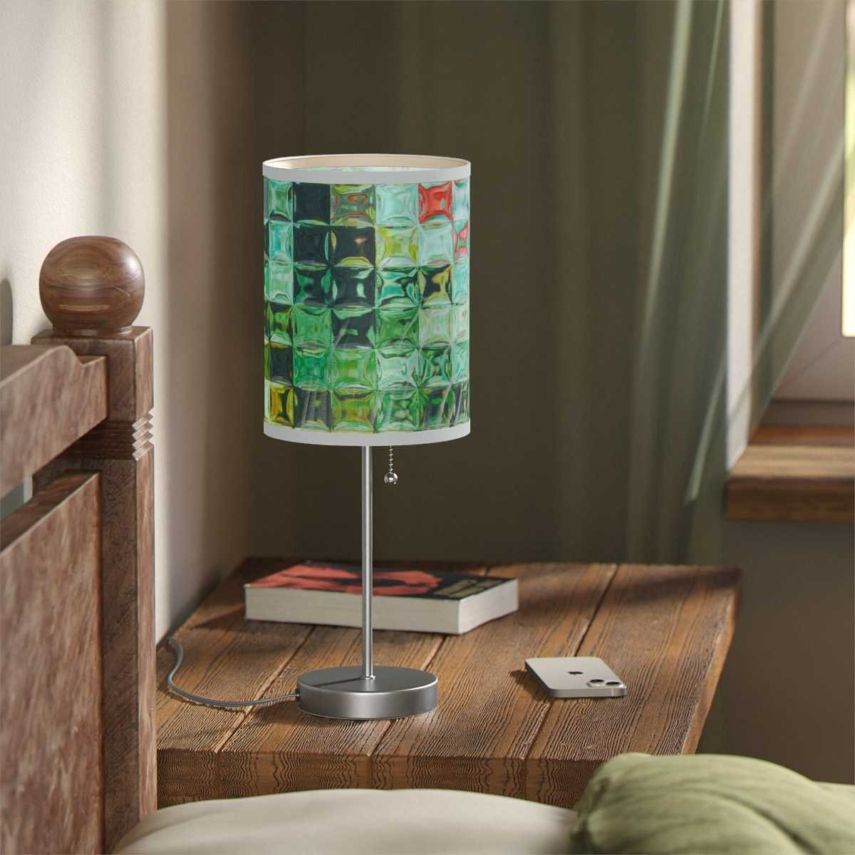 Wrinkled Glass Lamp - Image 11