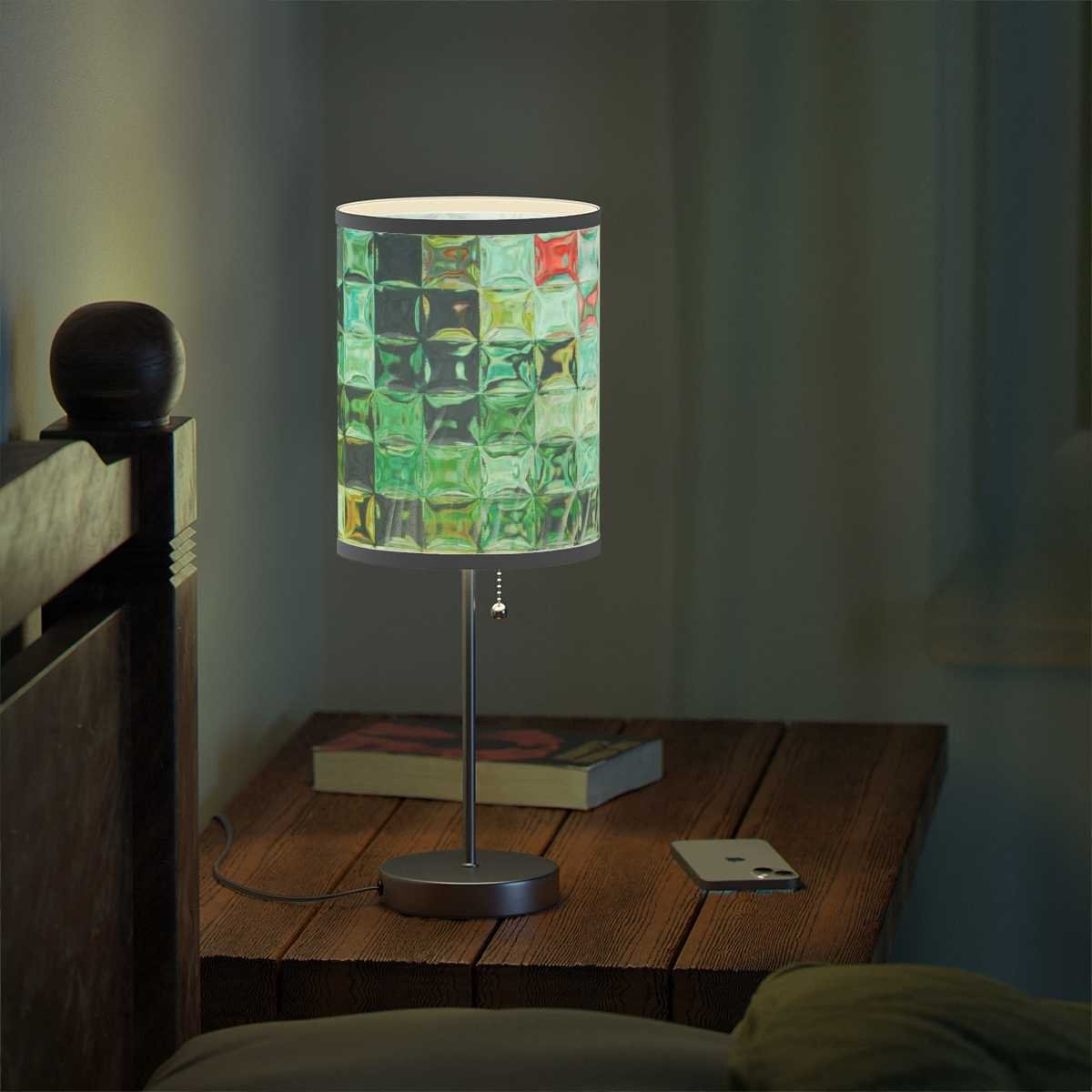 Wrinkled Glass Lamp - Image 12