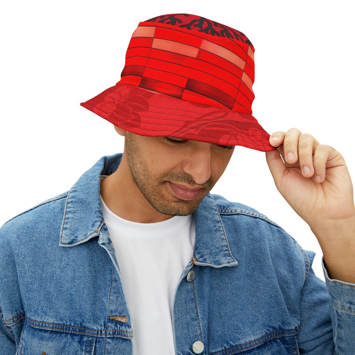 Red Levels Bucket Hat - Image 17