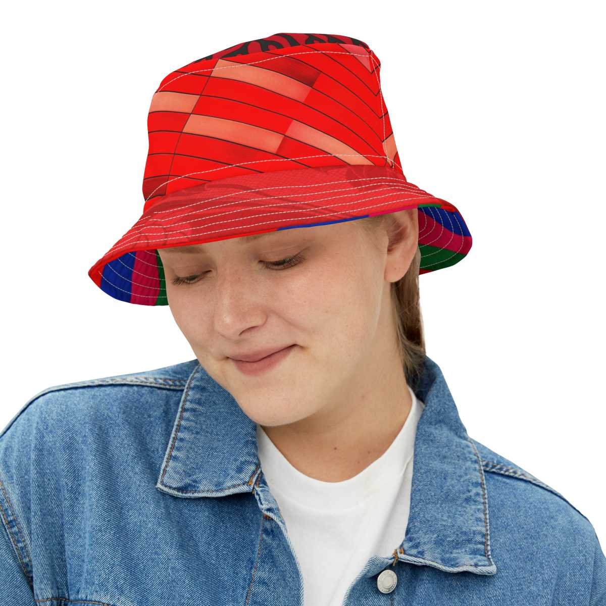 Red Levels Bucket Hat - Image 9