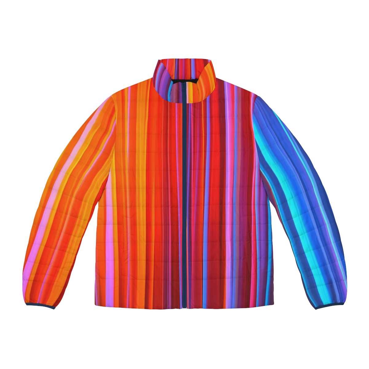 Prismatic Men's Puffer Jacket - Image 2