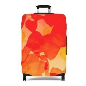 cgk.ink adventurous Poppy Fields Luggage Cover Poppy Fields Luggage Cover TRAVEL GEAR cgk.ink