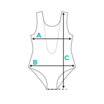 Blue Line One-Piece Swimsuit - Image 3