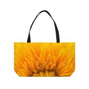Golden Gerbera Daisy Weekender Tote Bag - Perfect for Travel