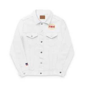cgk.ink comfortable Vintage Airlines: TWA Embroidered Denim Jacket Vintage Airlines: TWA Embroidered Denim Jacket JACKETS cgk.ink