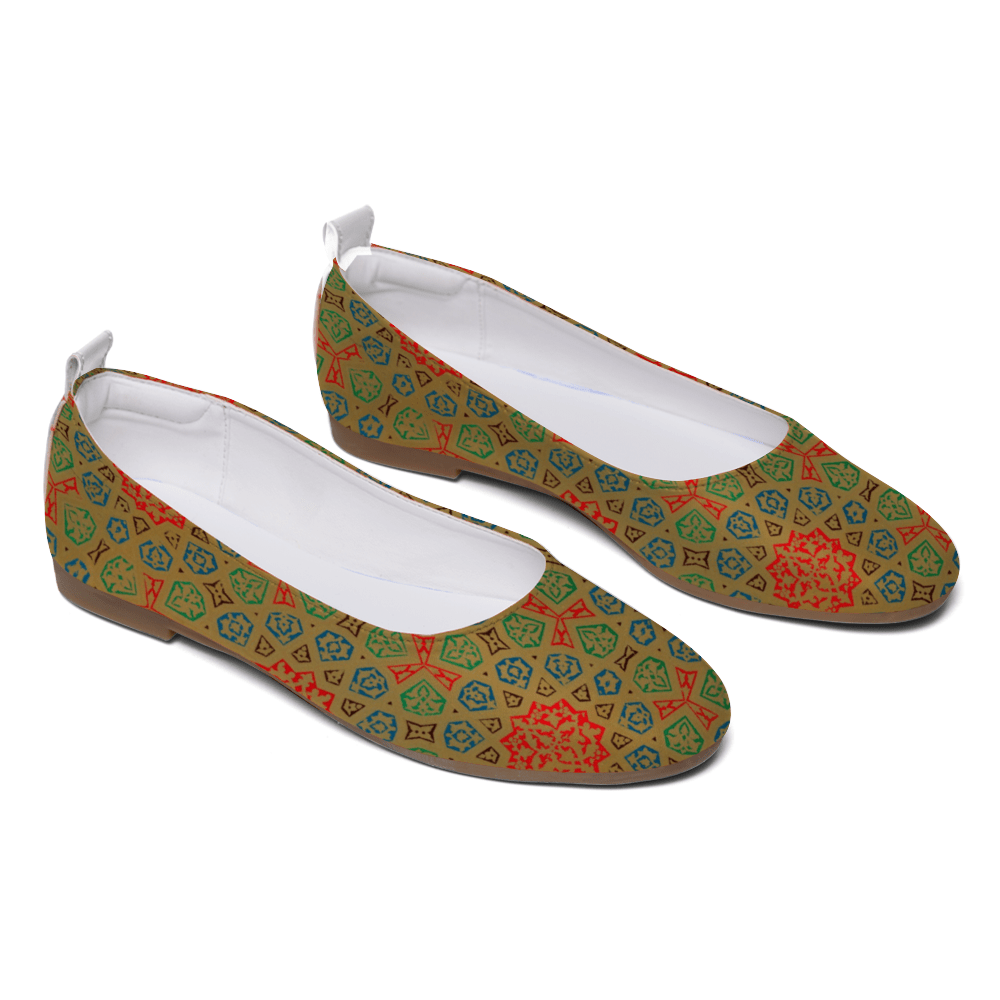 Arabesque Flat Leather Shoes - Image 4