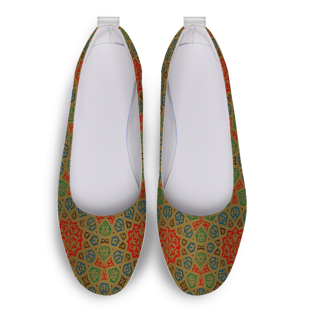 Arabesque Flat Leather Shoes - Image 3