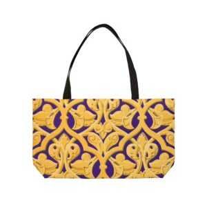 Royal Floral Weekender Tote Bag