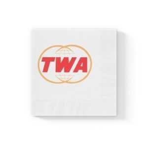 cgk.ink adventurous Vintage Airlines: TWA White Coined Napkins Vintage Airlines: TWA White Coined Napkins ENTERTAINING cgk.ink