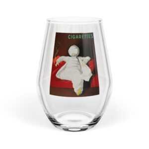 Cappiello: Stemless Wine Glass – les cigarettes ENTERTAINING cgk.ink