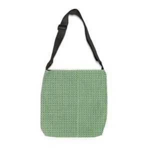 Grun Tile Adjustable Tote Bag the ECO-LOGIC COLLECTION cgk.ink