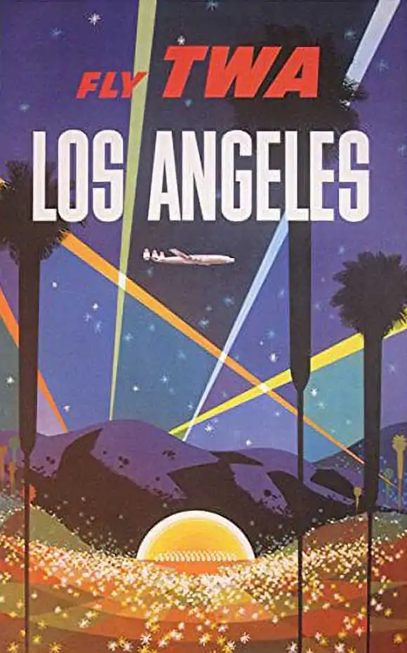 Fly twa los angeles vintage travel poster colorful retro neon lights 20x30 34400d61 a289 44fd 876b 2ac560db04d5.1113a07805543a721cd89ed360dcae90 (1)