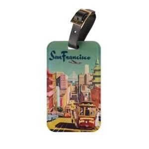 San Francisco Luggage Tag the CALIFORNIA COLLECTION cgk.ink
