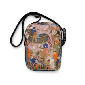 Persian Battle Utility Crossbody Bag inspired by FINE ART cgk.ink