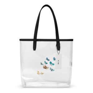 cgk.ink butterflies les papillons Clear Tote Bag les papillons Clear Tote Bag ACCESSORIES & GIFTS cgk.ink