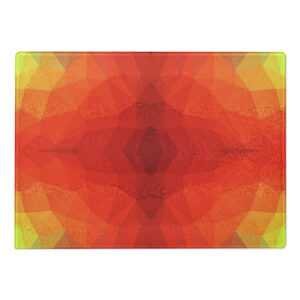 Sunset Shore Glass Cutting Board