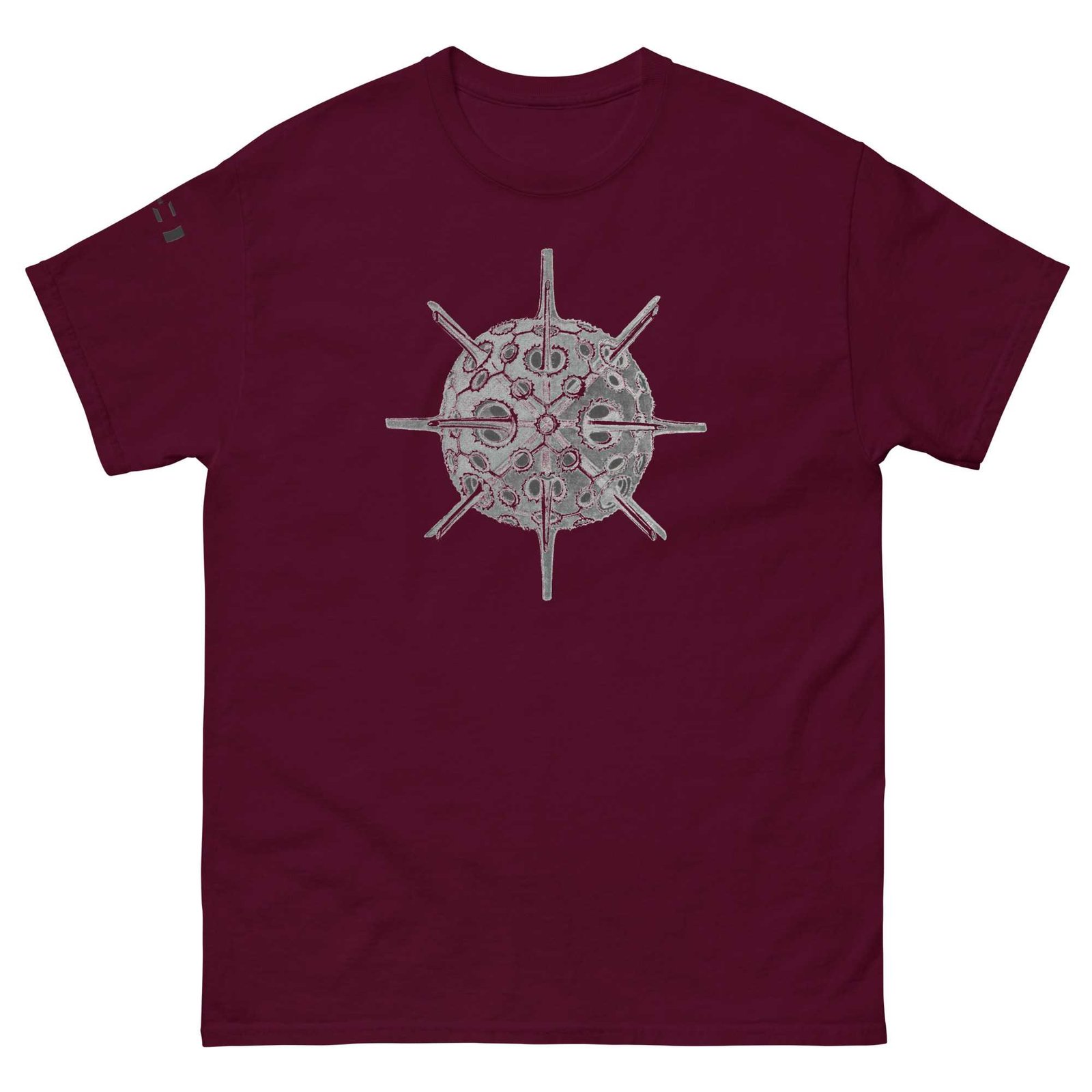 Unisex classic tee maroon front 689e6df68d273.jpg