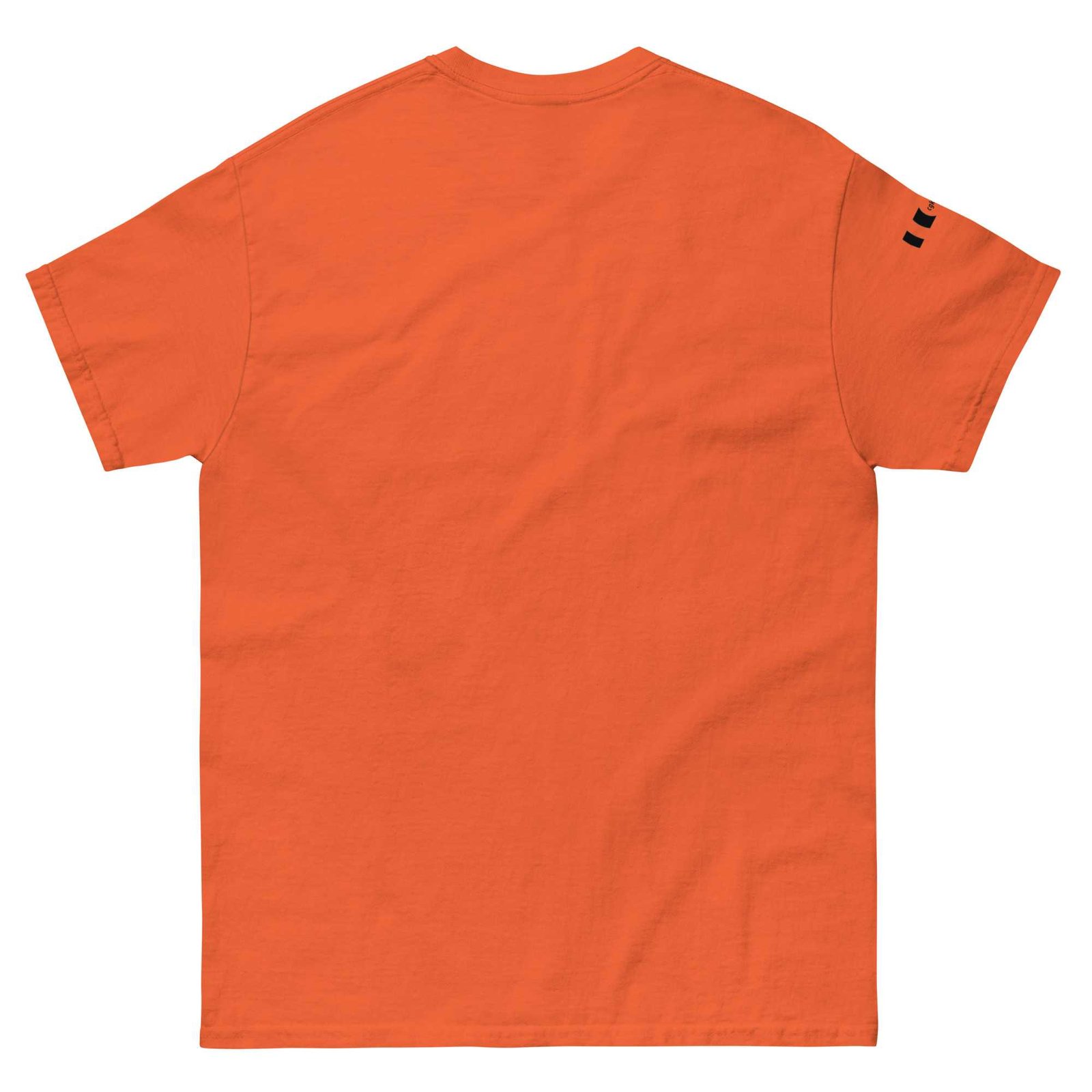 Unisex classic tee orange back 689e6df6915a2.jpg