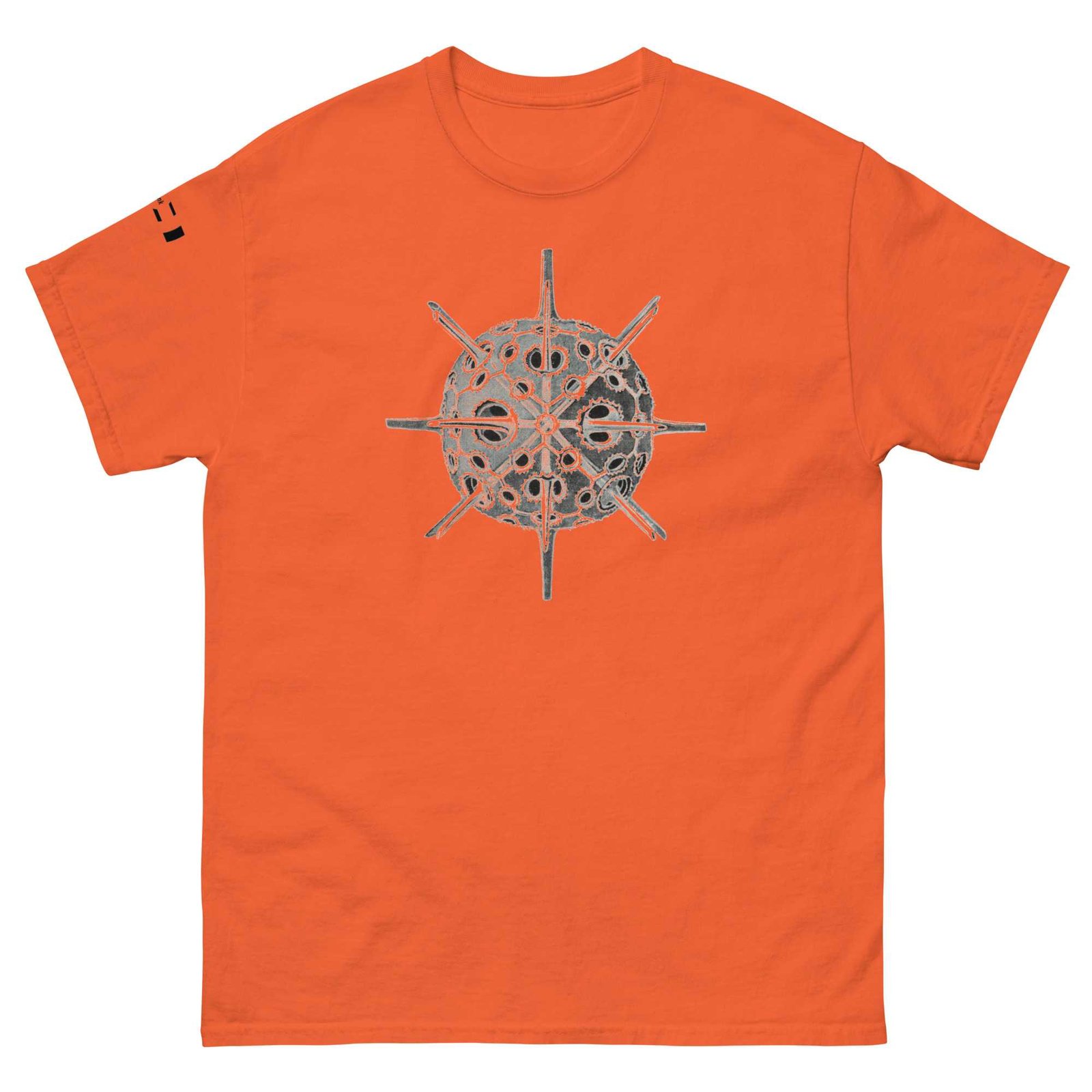 Unisex classic tee orange front 689e6df690153.jpg