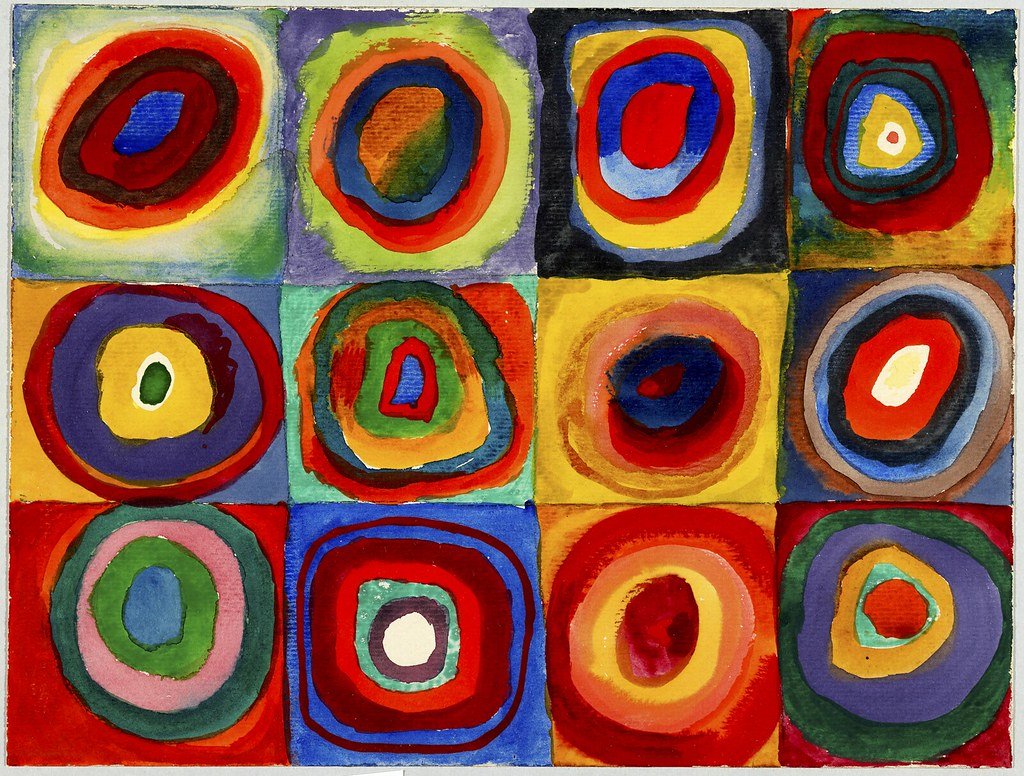 Squares with Concentric Circles (1913)