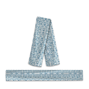 Blau Blumen Velvet Scarf ACCESSORIES & GIFTS cgk.ink