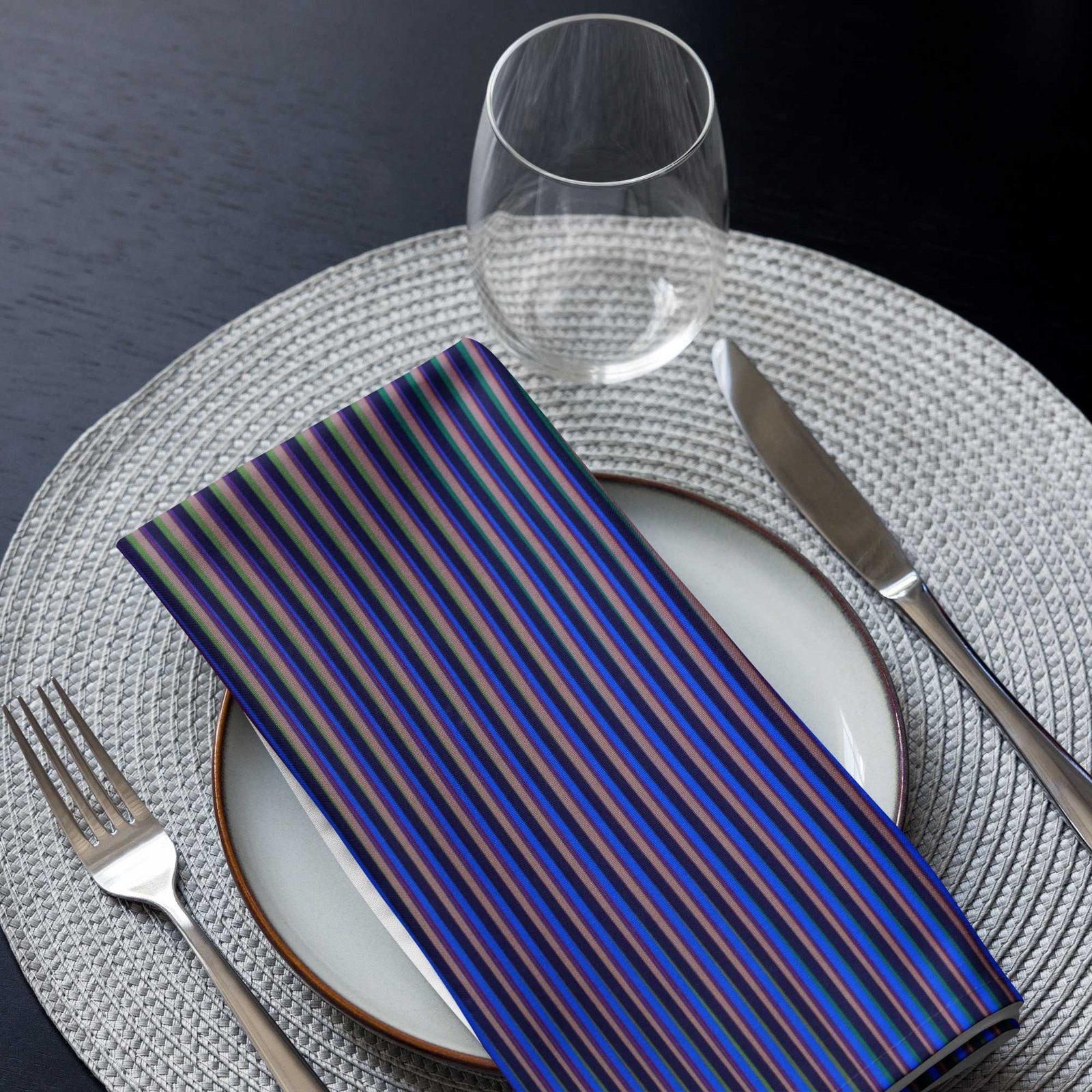 Indigo Current Cloth Napkin (4 pcs.) - Image 7