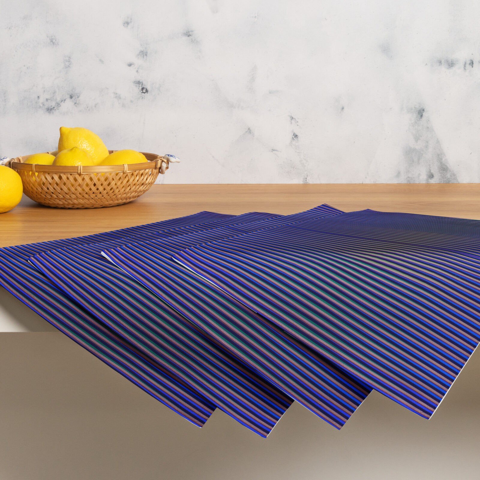 Indigo Current Placemat Set (4 pcs.) - Image 6