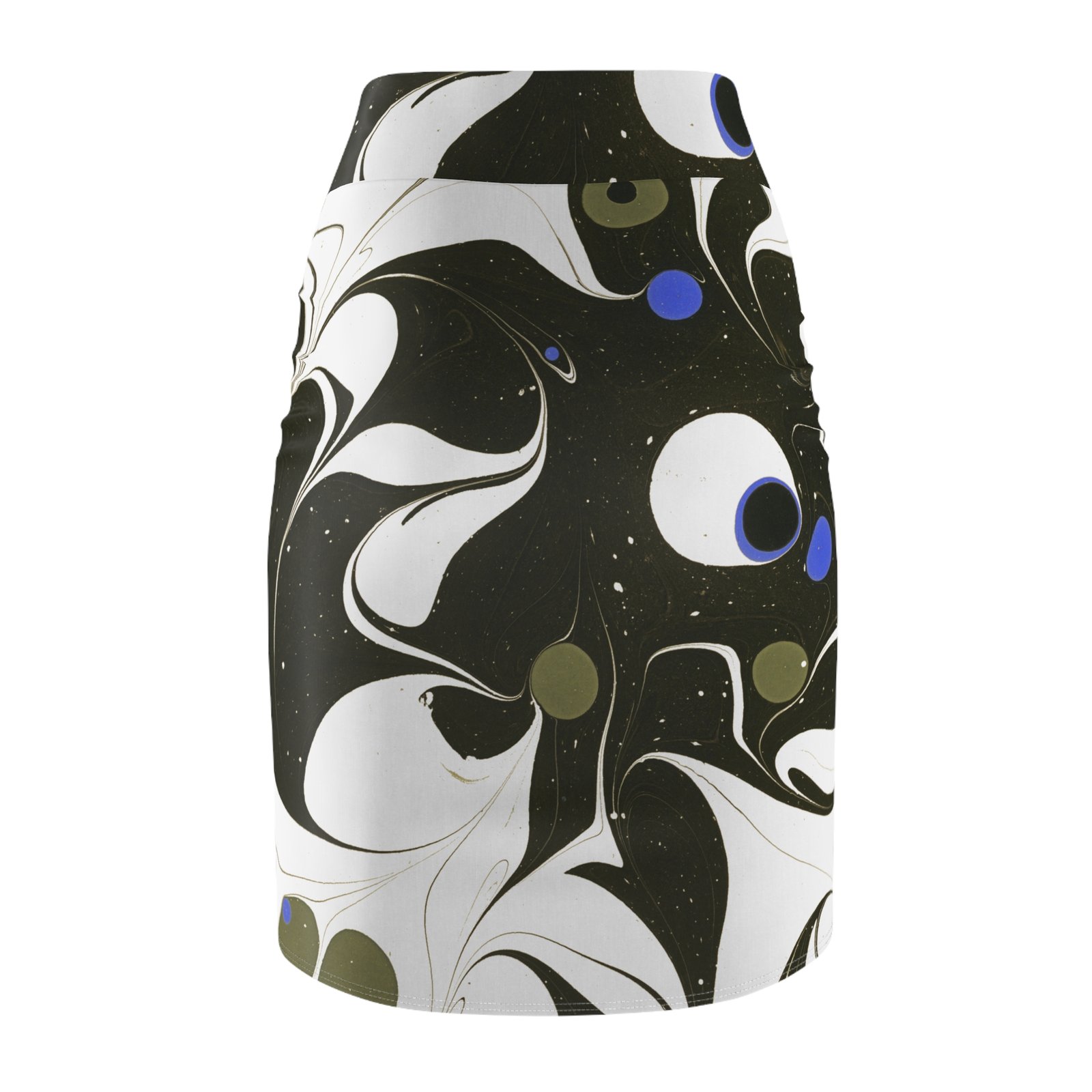 Abstract Angel Women's Pencil Skirt - Image 2