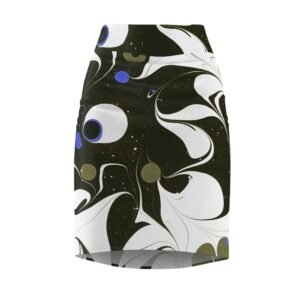 Abstract Angel Women's Pencil Skirt